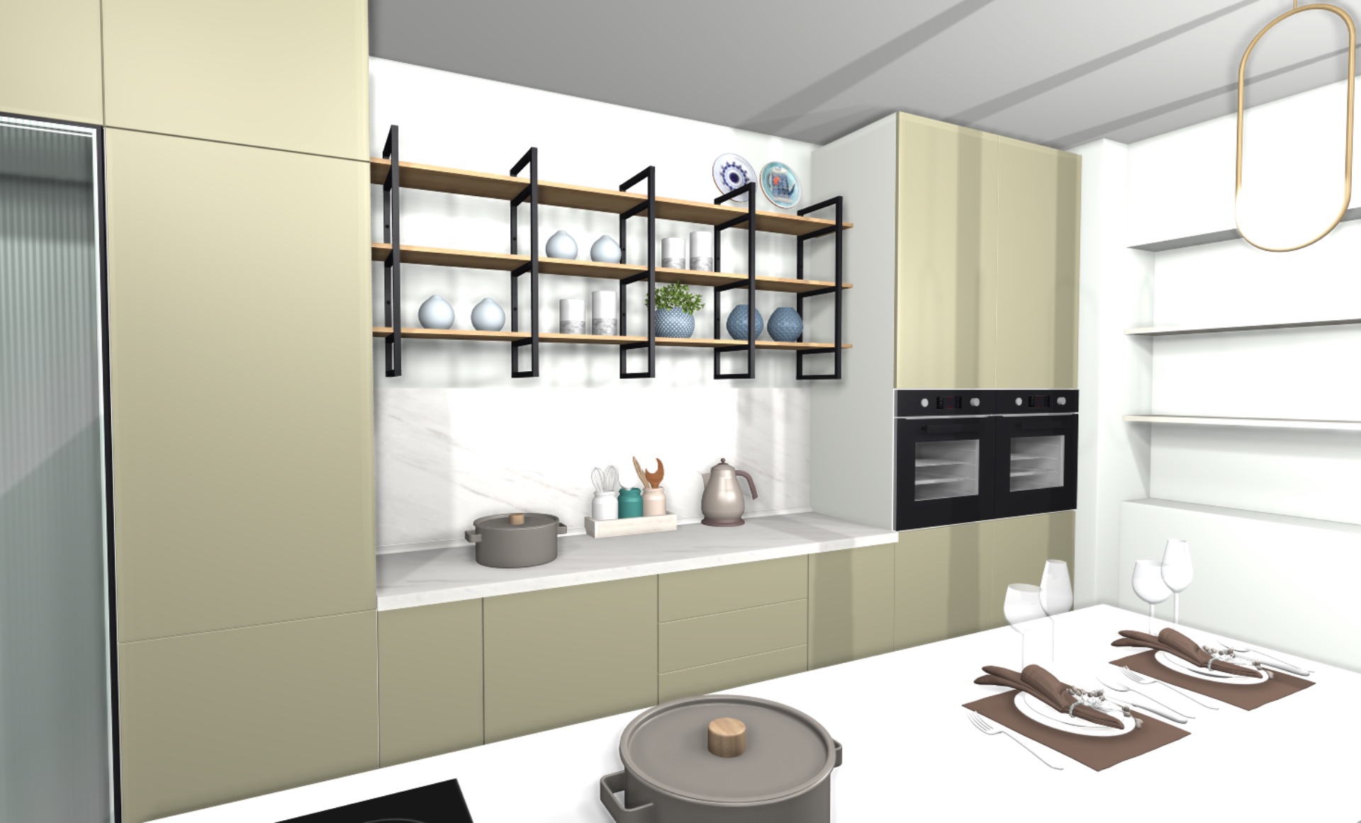 Полка-каркас для кухни – купить полку в стиле Лофт от производителя ARISTO